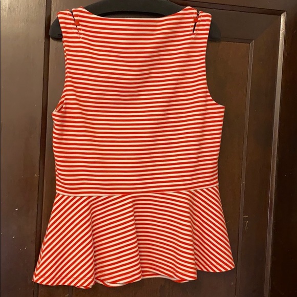 Anthropologie sailor peplum top size medium - Picture 3 of 4